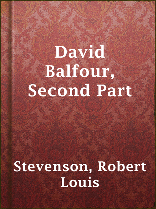 Cover image for David Balfour, Second Part